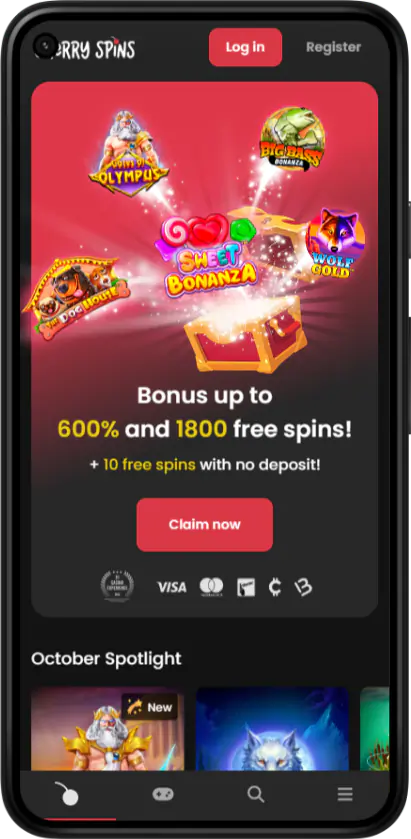 Cherry Spins App